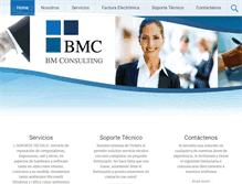 Tablet Screenshot of bmconsultingcr.com